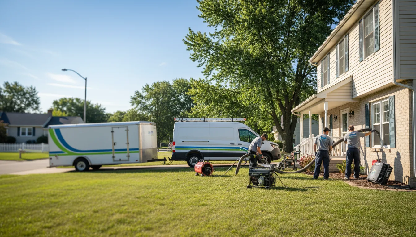 Flooded Basement Restoration And Cleanup With Repair in Farwell, NE near me
